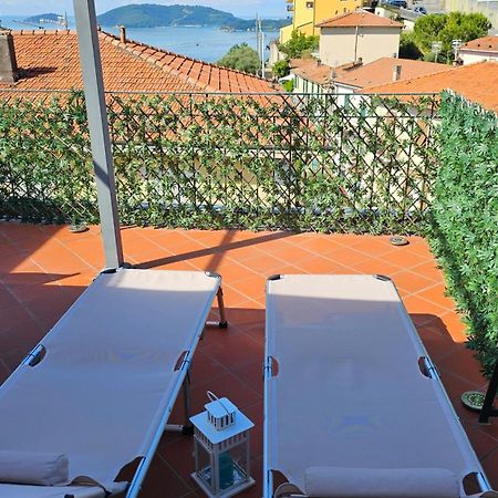 La Terrazza Sul Golfo Dei Poeti Con Vista Mare Apartment Pitelli Exterior foto
