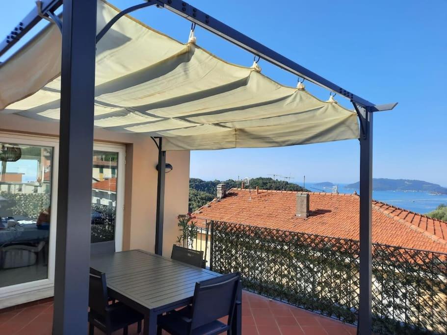La Terrazza Sul Golfo Dei Poeti Con Vista Mare Apartment Pitelli Exterior foto