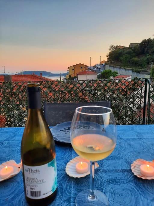 La Terrazza Sul Golfo Dei Poeti Con Vista Mare Apartment Pitelli Exterior foto